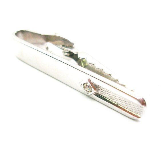 Vintage silver tone Shields Tie Clip classic Formal Necktie Accessory - Picture 1 of 3
